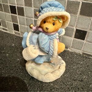 Cherished Teddies Candace Skating Bear Figurine